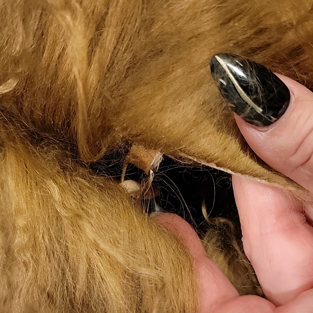 Leather Fur Jacket - image 8